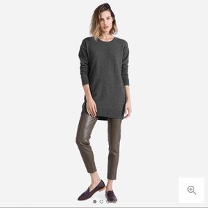 Everlane Dark Gray Slouchy Cashmere Tunic